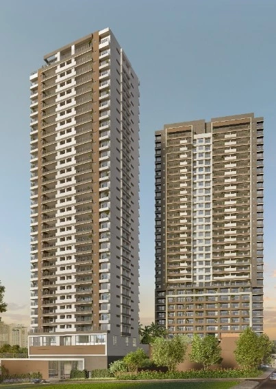 Perspectiva Fachada Landmark Santa Cruz Alto do Ipiranga Diálogo